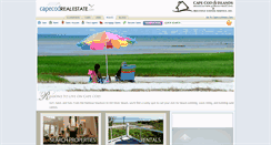 Desktop Screenshot of capecodrealestate.com